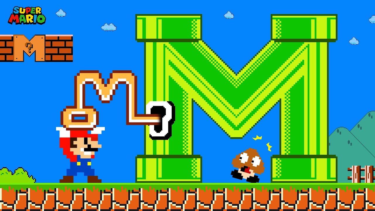 When Everything Mario Touches Turns into M
