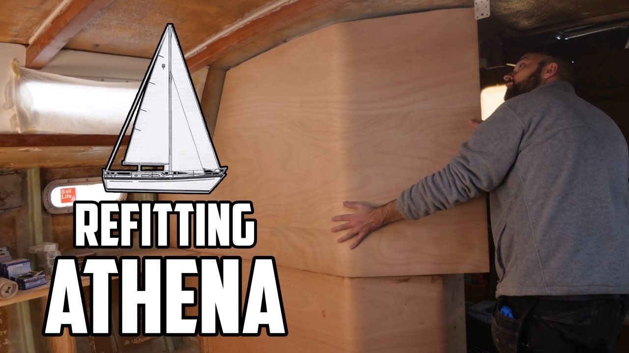 Sail Life - Bulkhead beautification - DIY sailboat repair