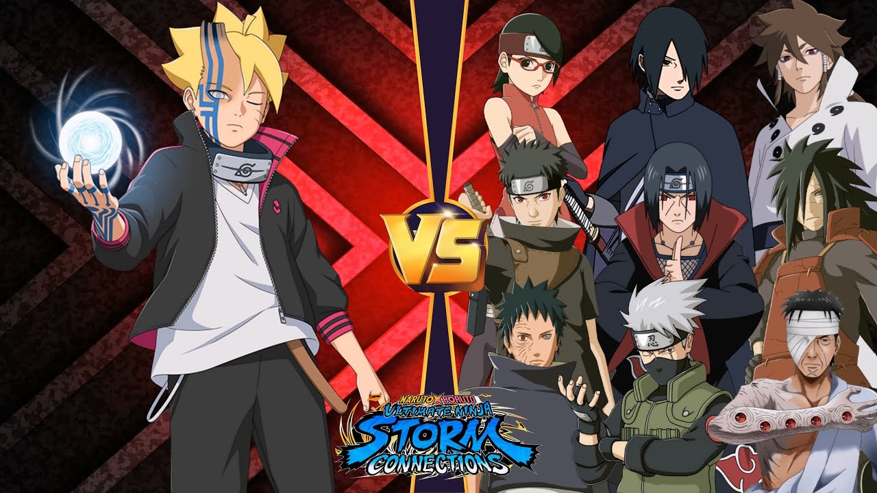 【Boruto Uzumaki karma VS Sharingan Team Marathon battle】 NARUTO X BORUTO Ultimate Ninja STORM