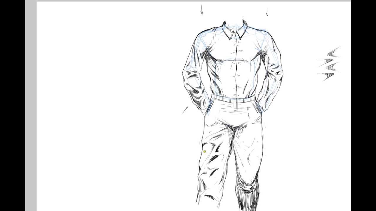 How to Draw Shirts And Pants - Video