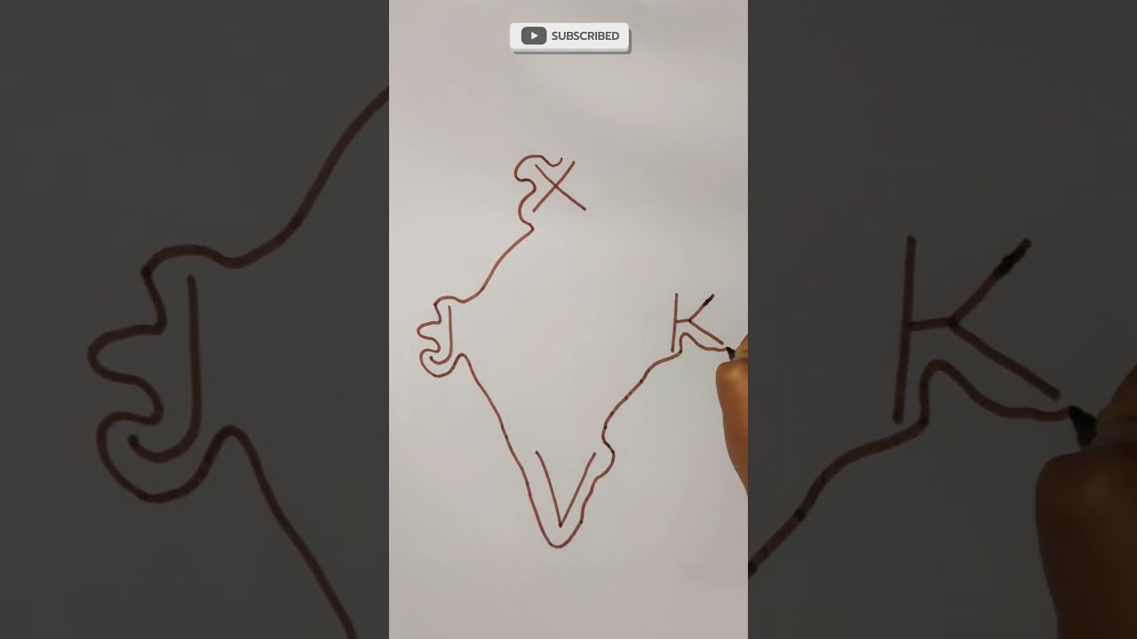 Magical India Map drawing using 4 letters🇮🇳