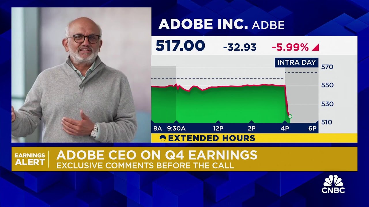 2024 was a great year, strong close to Q4, says Adobe CEO Shantanu Narayen
