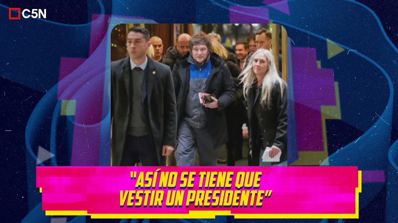 El particular LOOK de JAVIER MILEI en NORUEGA