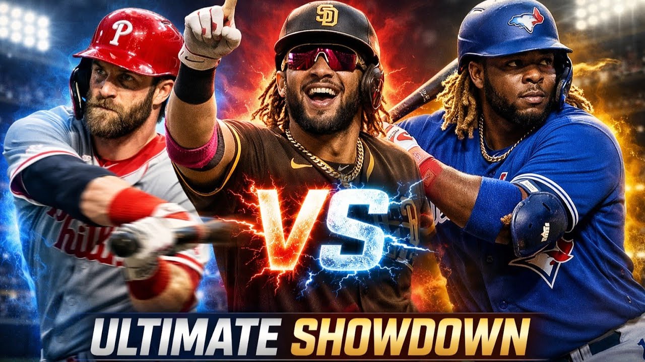 Bryce Harper vs Fernando Tatis Jr. vs Vladimir Guerrero Jr. | Superstar Battle