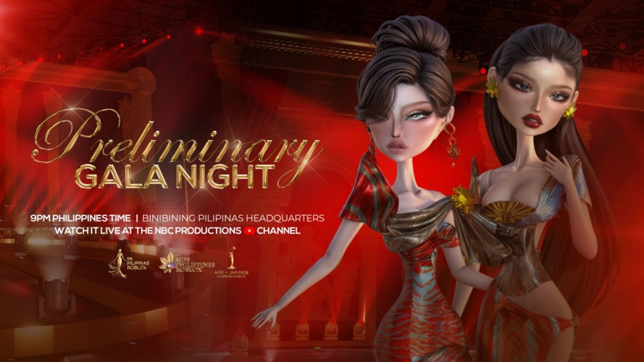 NBC: Binibining Pilipinas Roblox: The Preliminary Gala Night