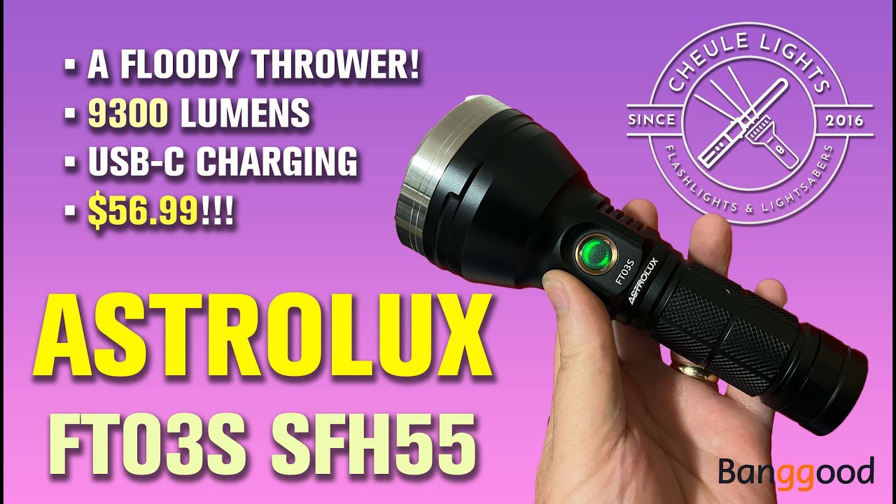 Astrolux FT03S SFH55 — новый король прожекторов!