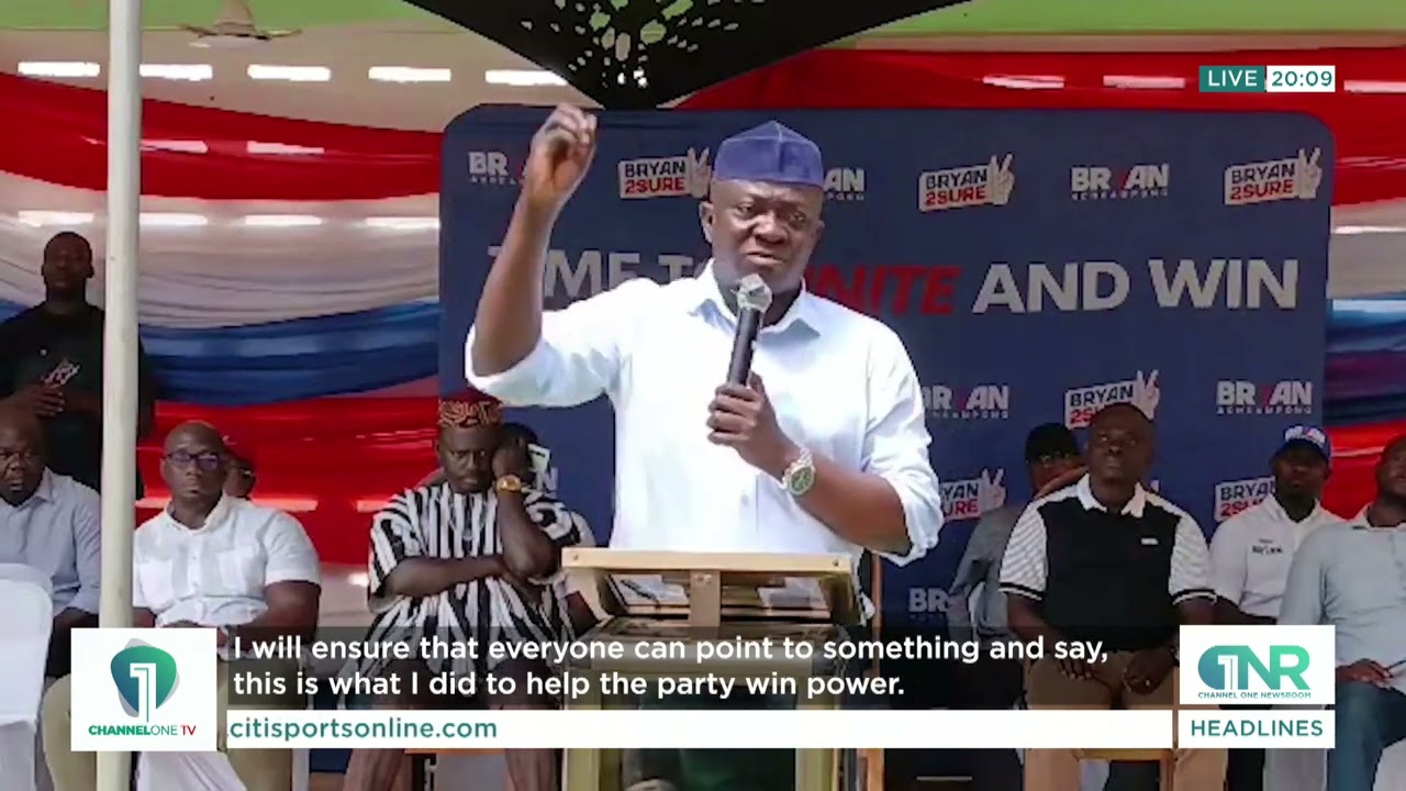 Bryan Acheampong Vows Grassroots Revival Ahead of NPP Presidential Primaries