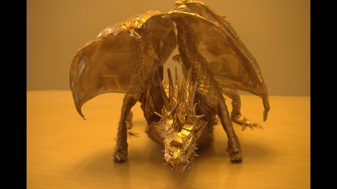 ORIGAMI AGED DRAGON