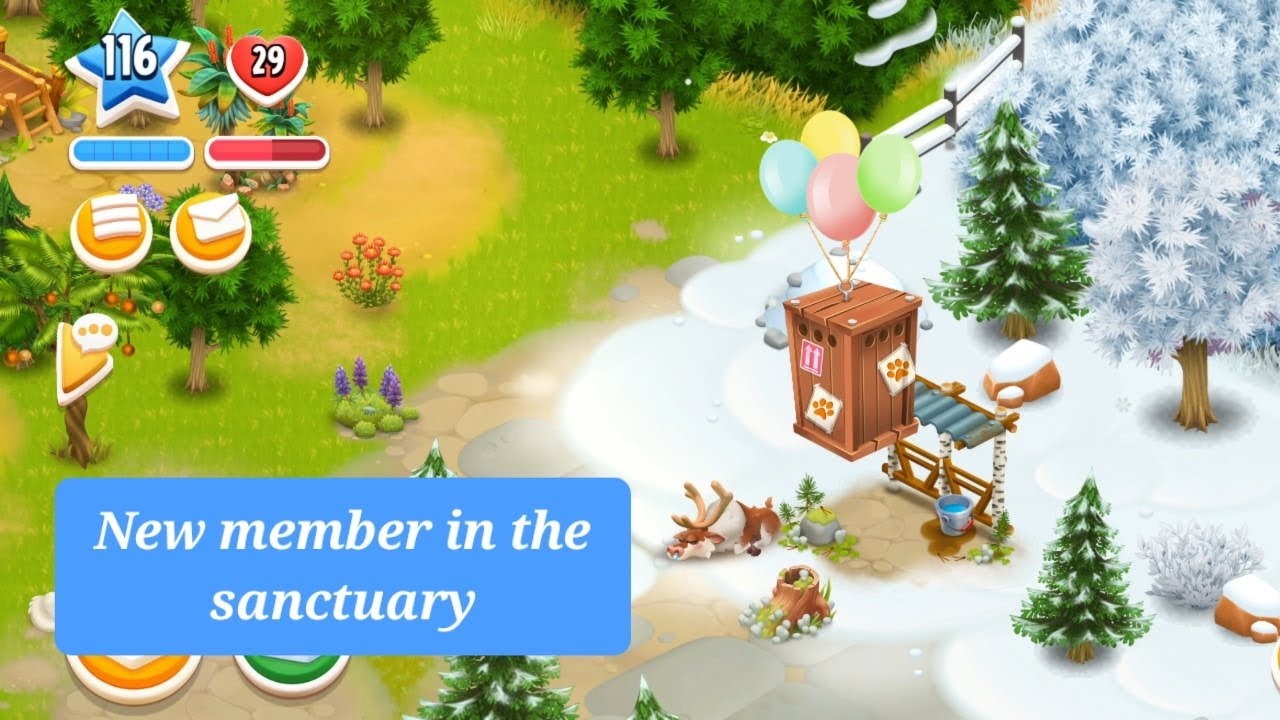 Hay Day - New Animal in the Sanctuary | Level 116❤️