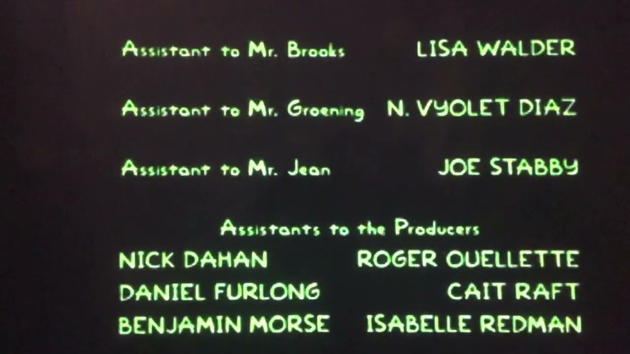 The Simpsons treehouse of horror xxvlvx closing