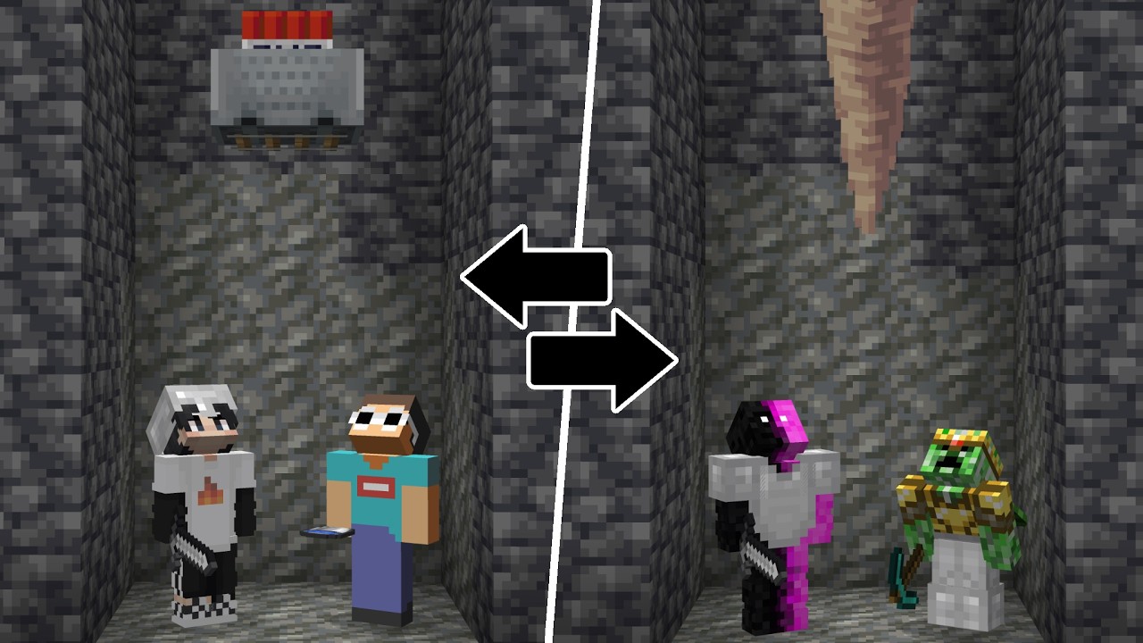 Minecraft 2v2 Death Swap