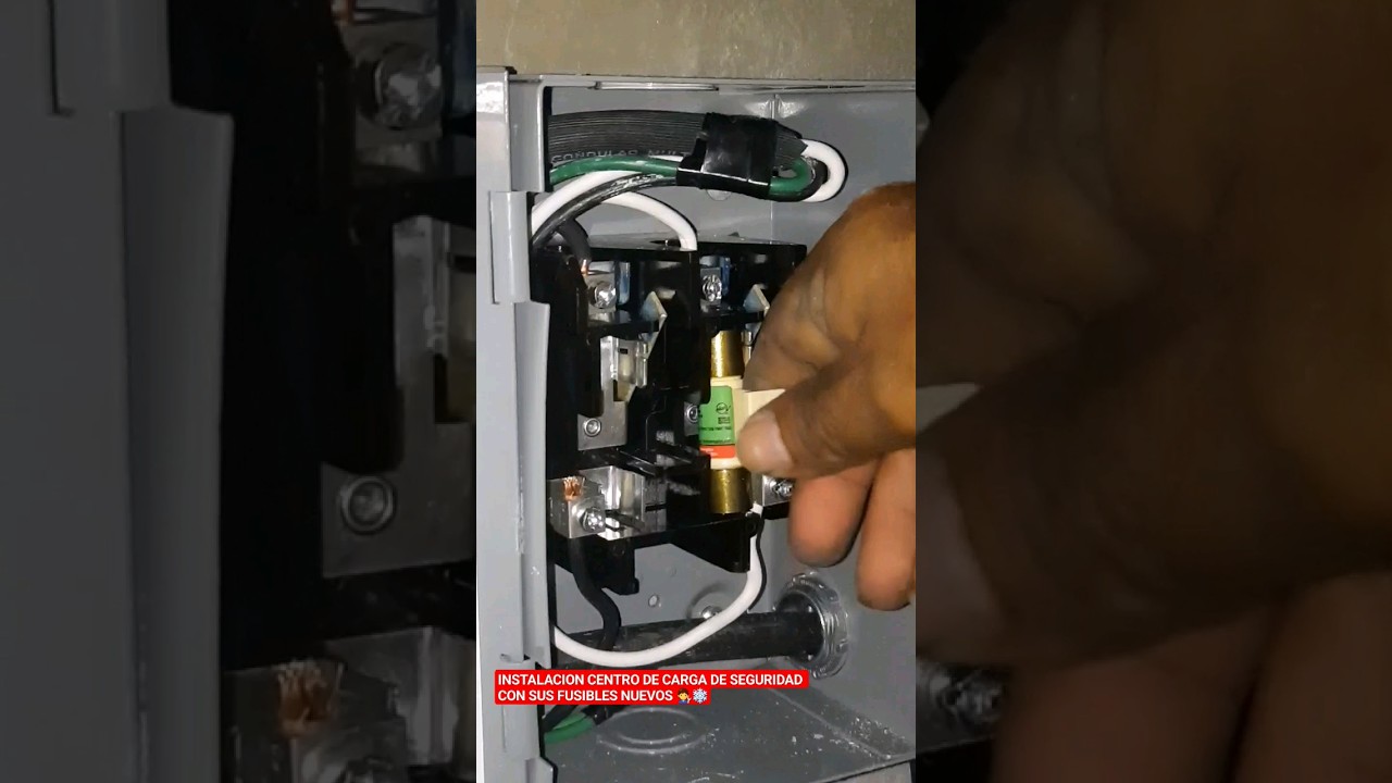 INSTALACION CENTRO DE CARGA CUCHILLA #aireacondicionado #CEseaa