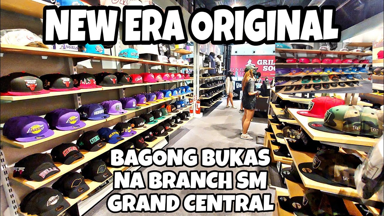 BAGONG NEW ERA STORE SM GRAND CENTRAL ANG DAMING NEW ERA HATS SOLID MGA COLORWAYS YANKEES, BULLS ETC