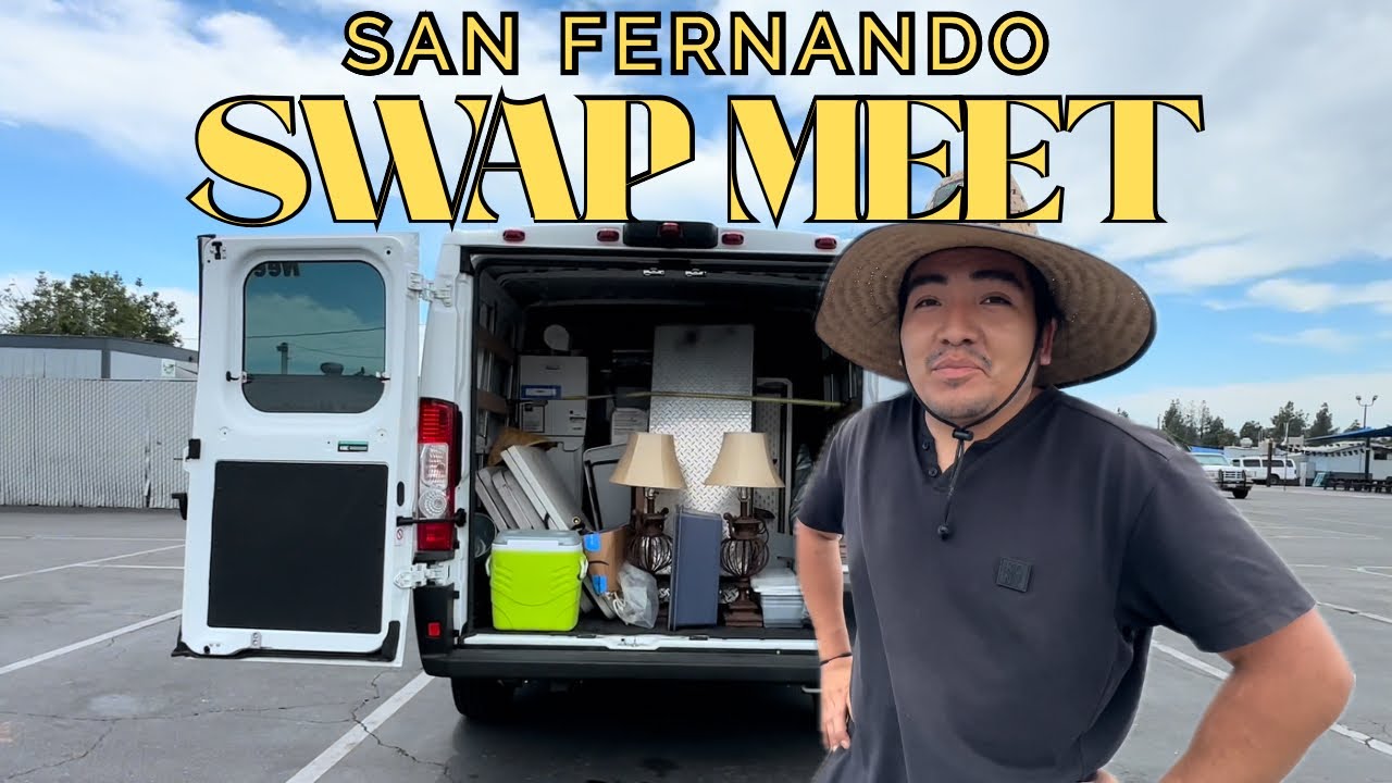 The San Fernando SWAP MEET | FIRST TIME as a VENDOR at the FLEA MARKET
