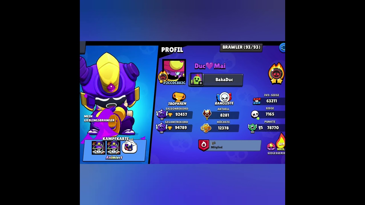 Duc mai always pros #brawlstars #oldbrawl #edit #brawlin