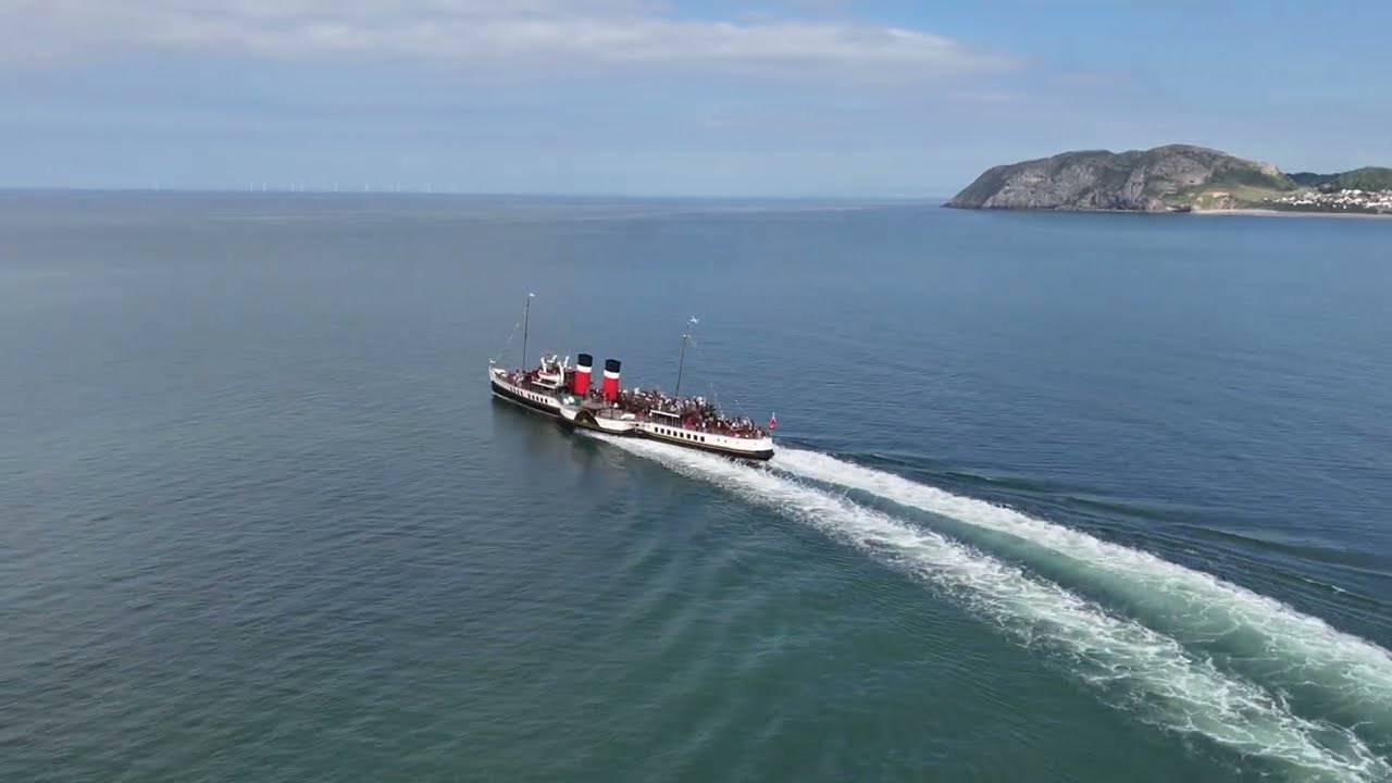 PS Waverley - Llandudno June 24 2024.