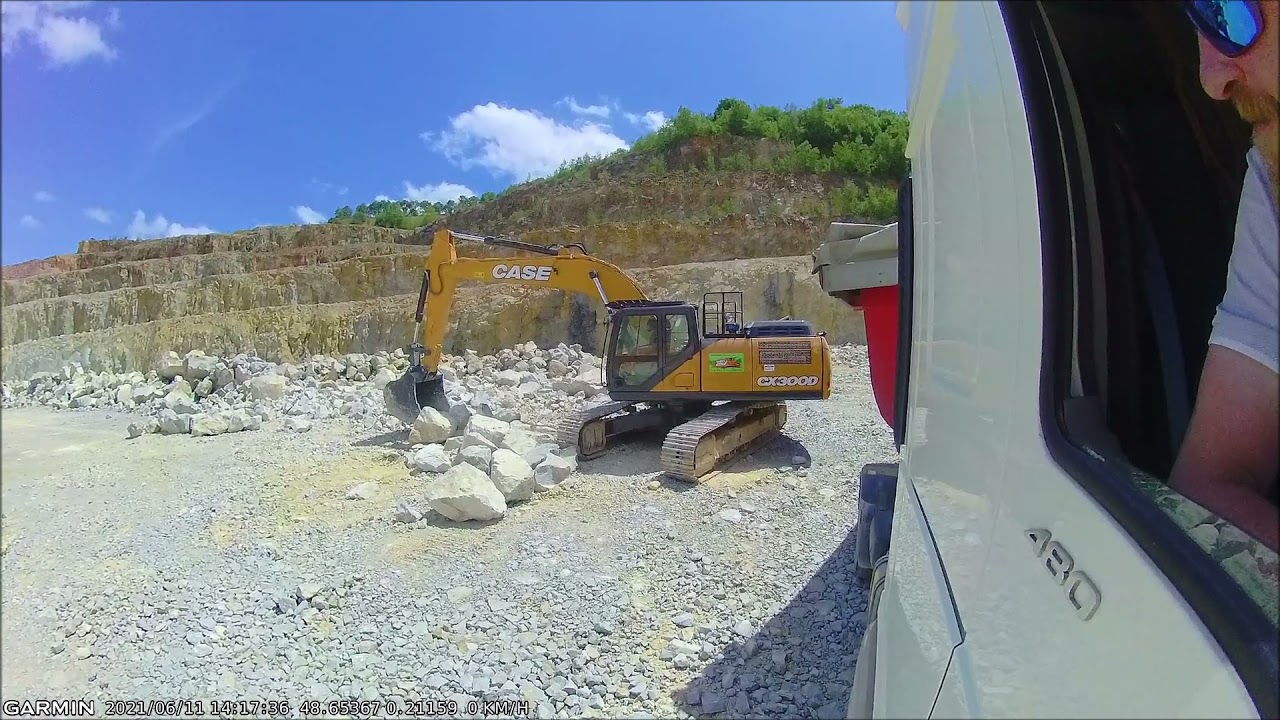 Le m&eacute;tier de pelleur en carri&egrave;re