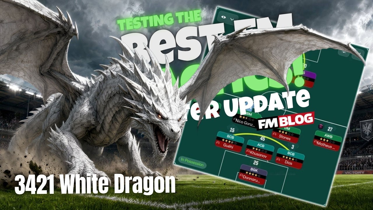 BIAŁY SMOK | Najlepsze taktyki FM26 | Football Manager 26