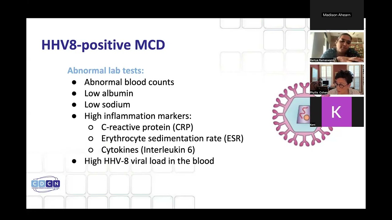 2025 Patient and Loved One Summit HHV-8+ MCD Breakout Session