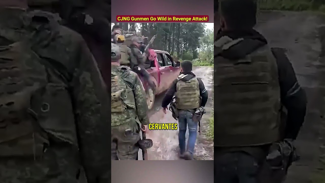 CJNG Gunmen Go Wild After El Mencho Killed!