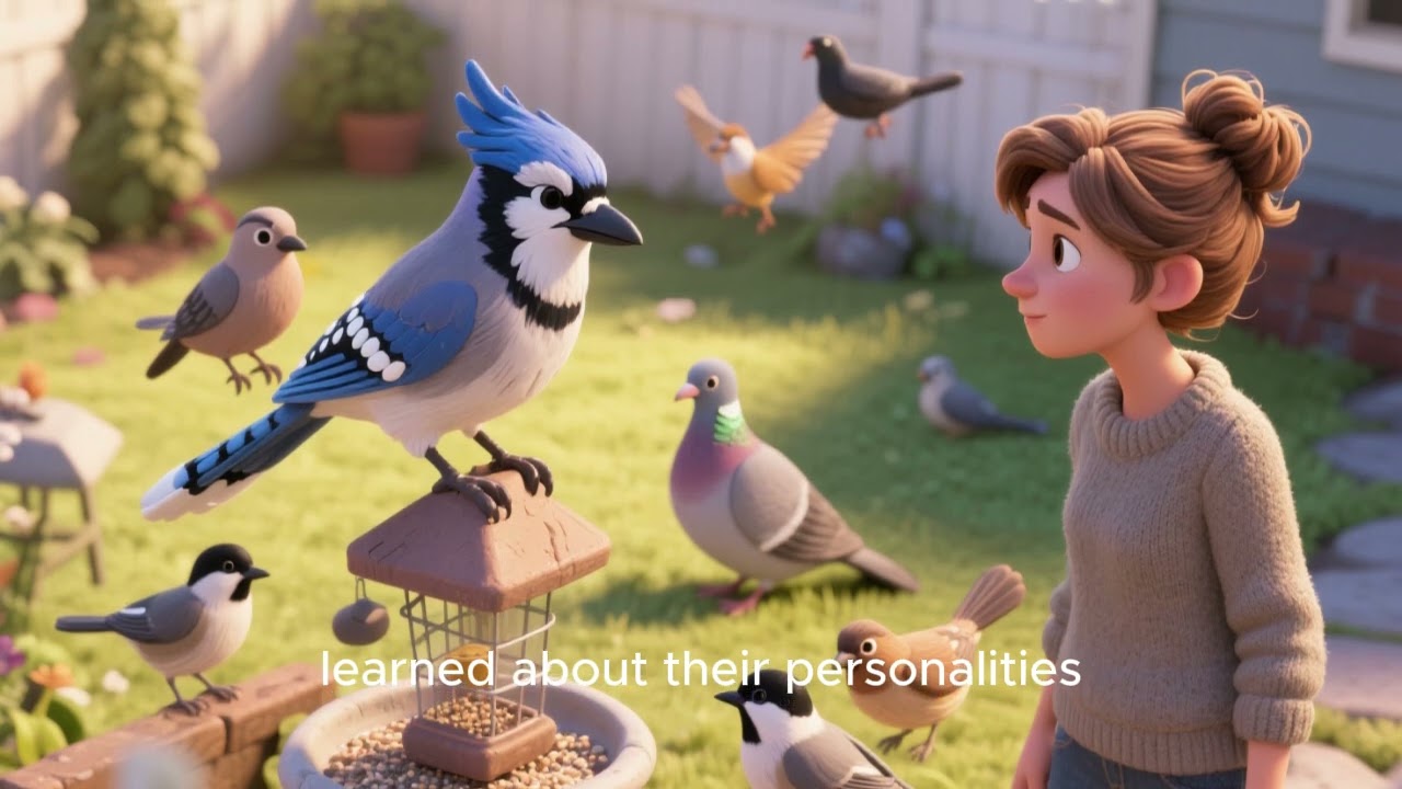 Whiskers' Backyard Bird Bonanza: Feathered Friends