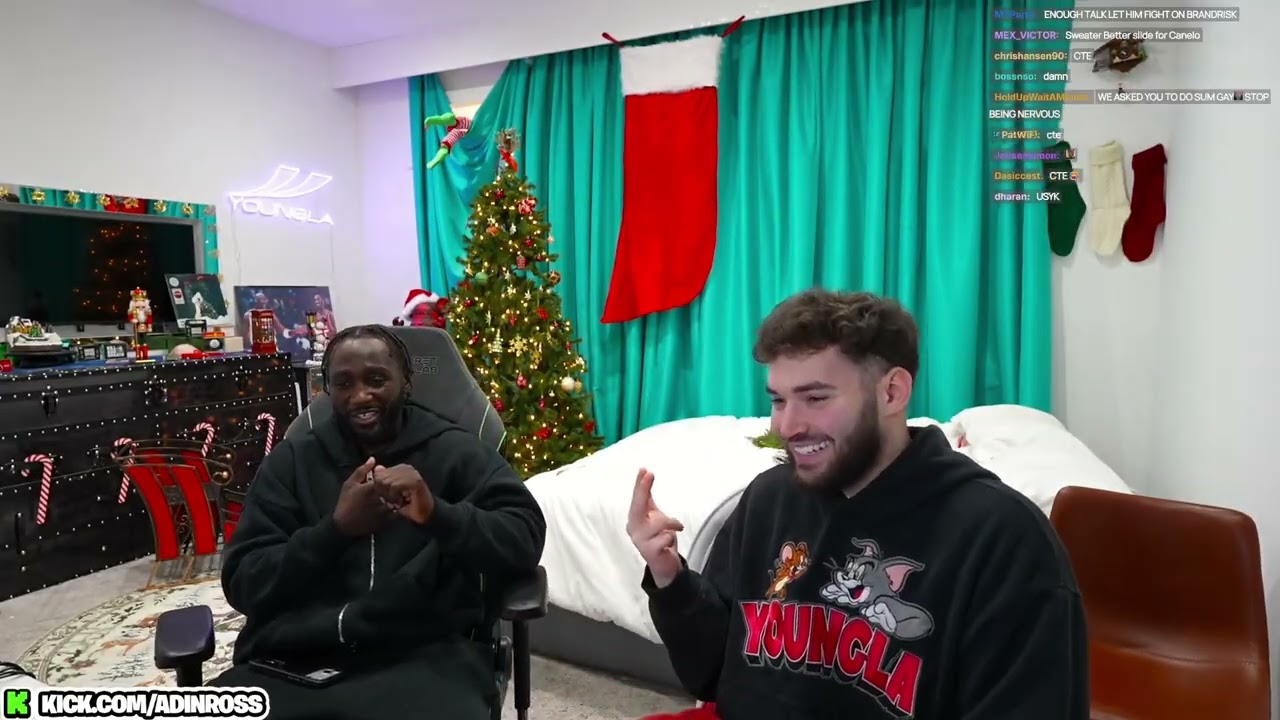 Adin Ross x Terence Crawford FULL STREAM! (FUNNY)
