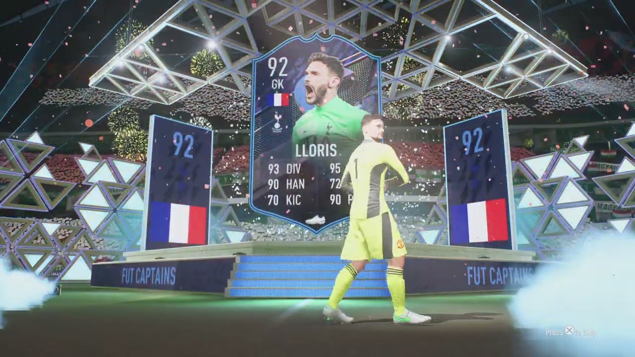 FIFA 22 Lloris Fut captain