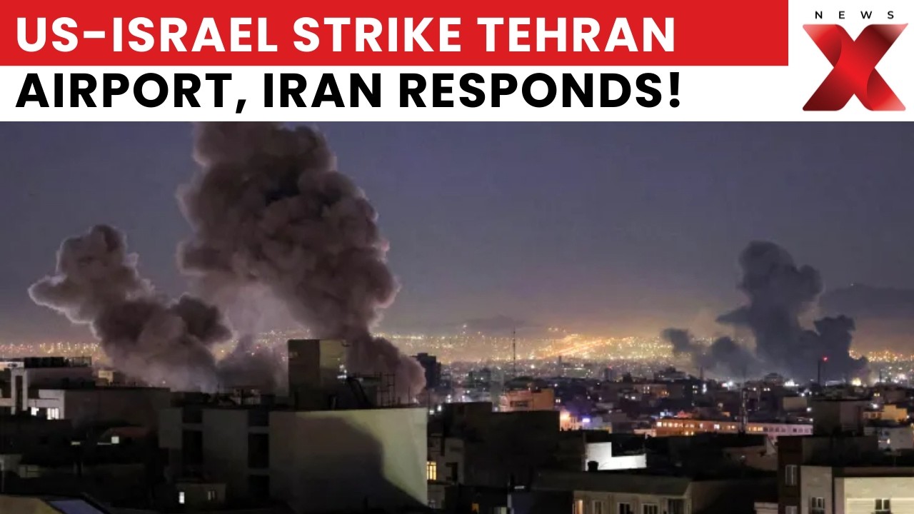 Tehran Airport Bombed: Tehran’s Mehrabad Airport Engulfed In Flames After Shocking US-Israel Assault