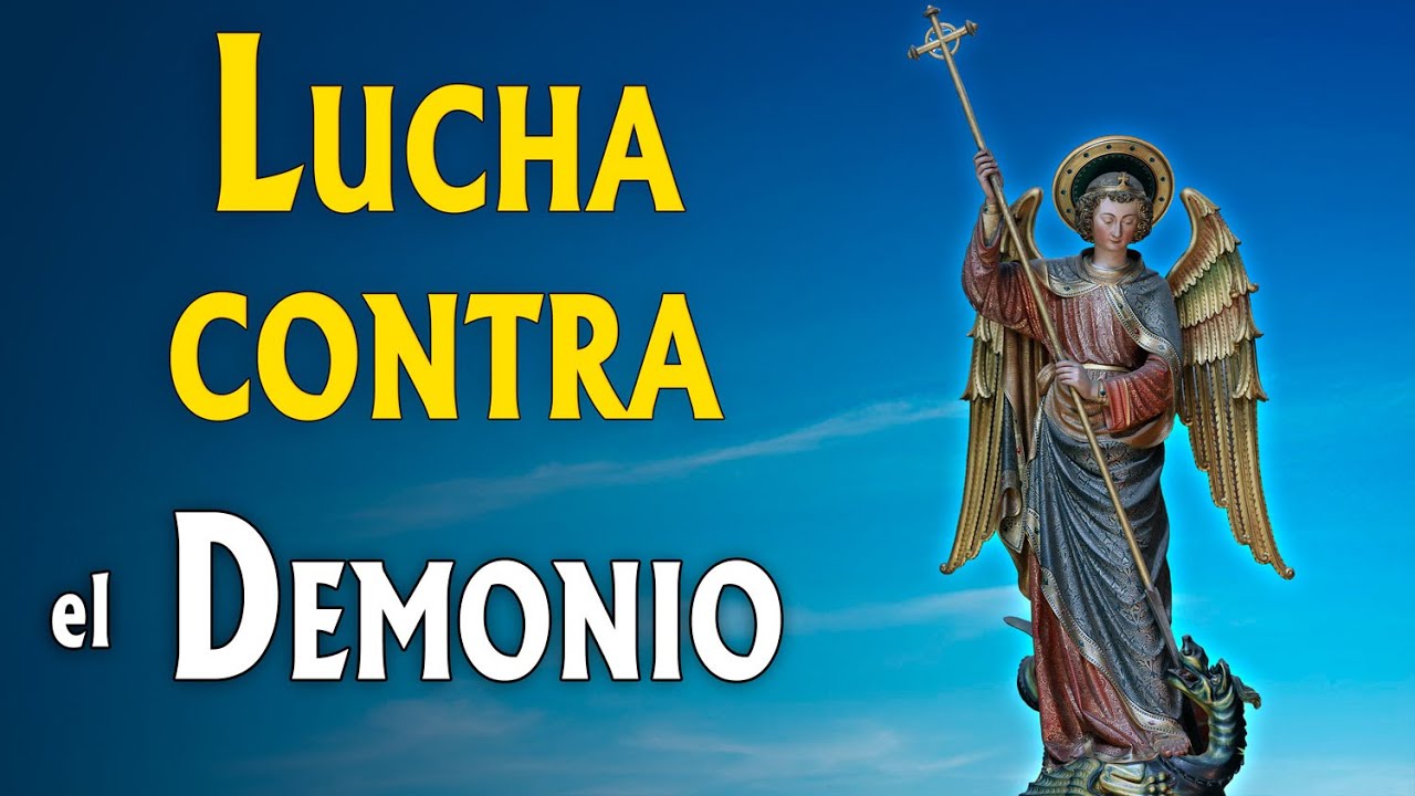 Lucha contra el demonio.