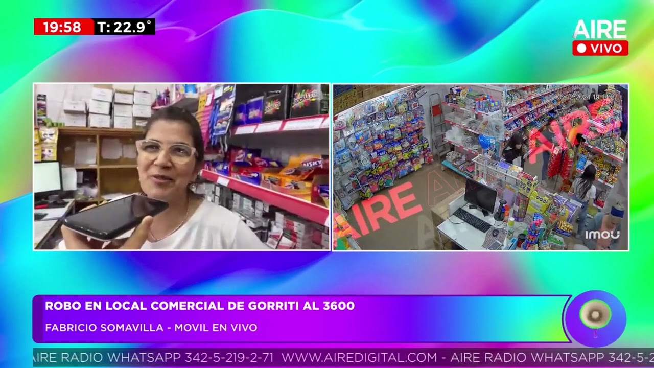 Indignante: tres mecheras utilizaron a dos menores para robar en un comercio de golosinas