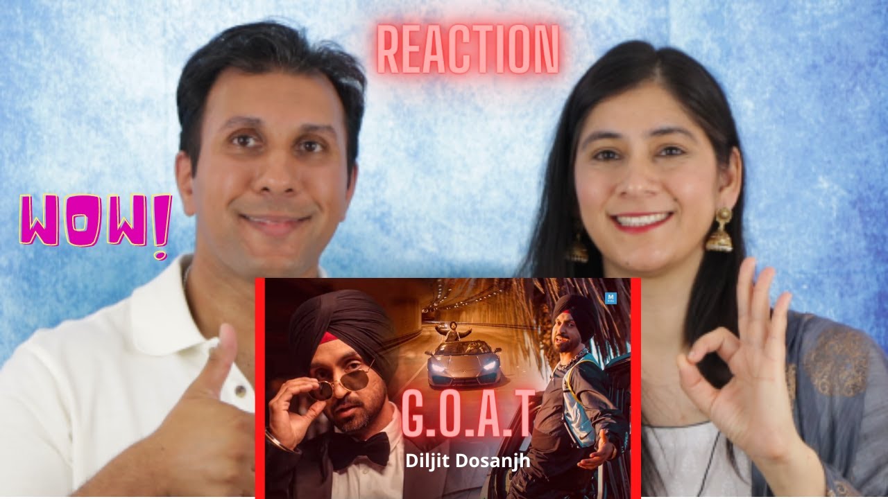 DILJIT DOSANJH - G.O.A.T. I Official Music Video I REACTION!! 2020