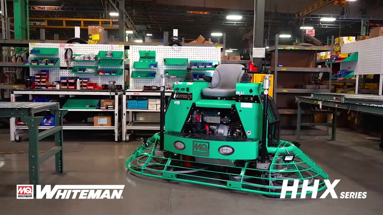 MQ Whiteman HHX Series Ride-On Power Trowel