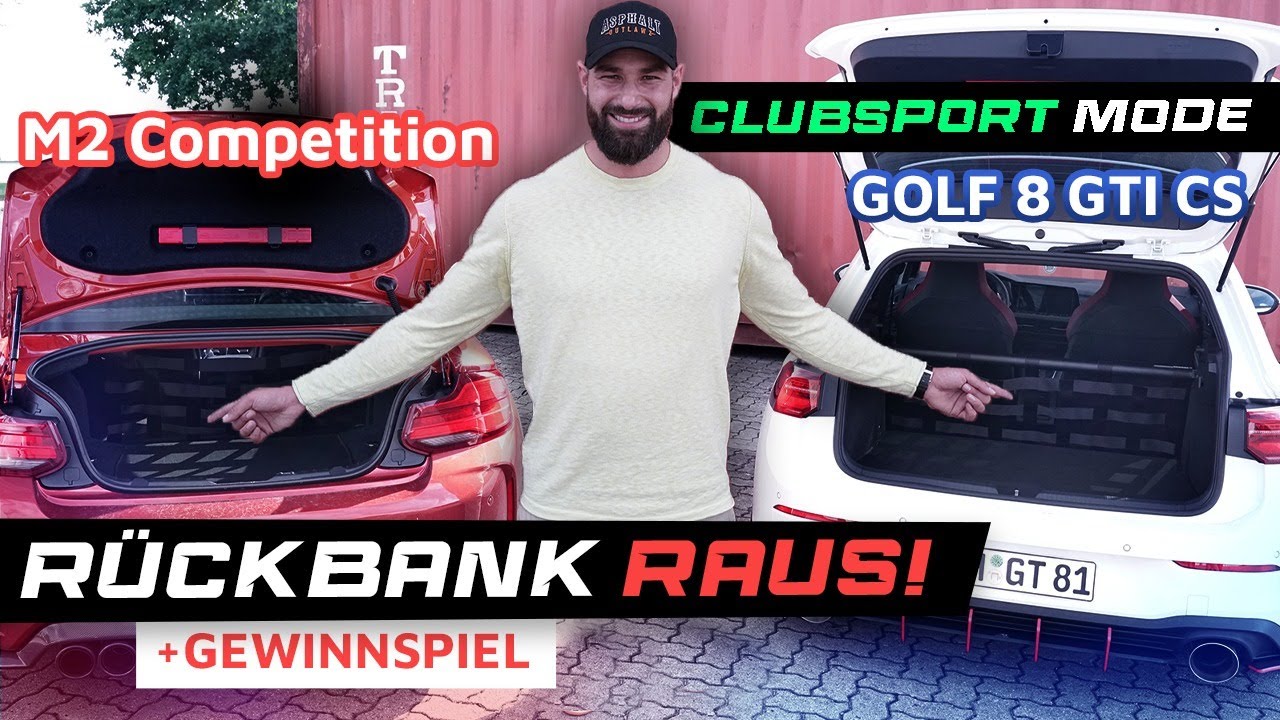 NETZ UND STREBE statt Rückbank + Gewinnspiel - Wie viel Gewicht spart man? SternPerformanceParts