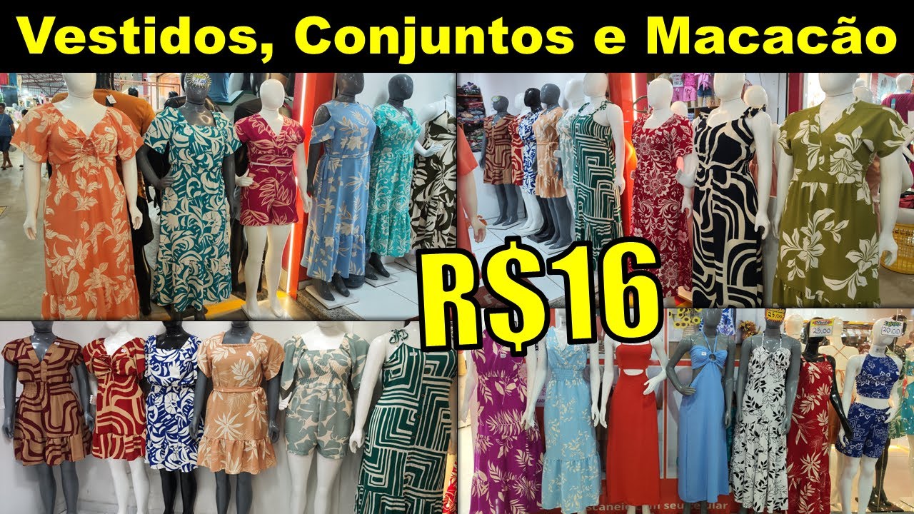MODA CENTER SANTA CRUZ PE, FABRICANTE DE VESTIDOS, CONJUNTOS E MACACÃO