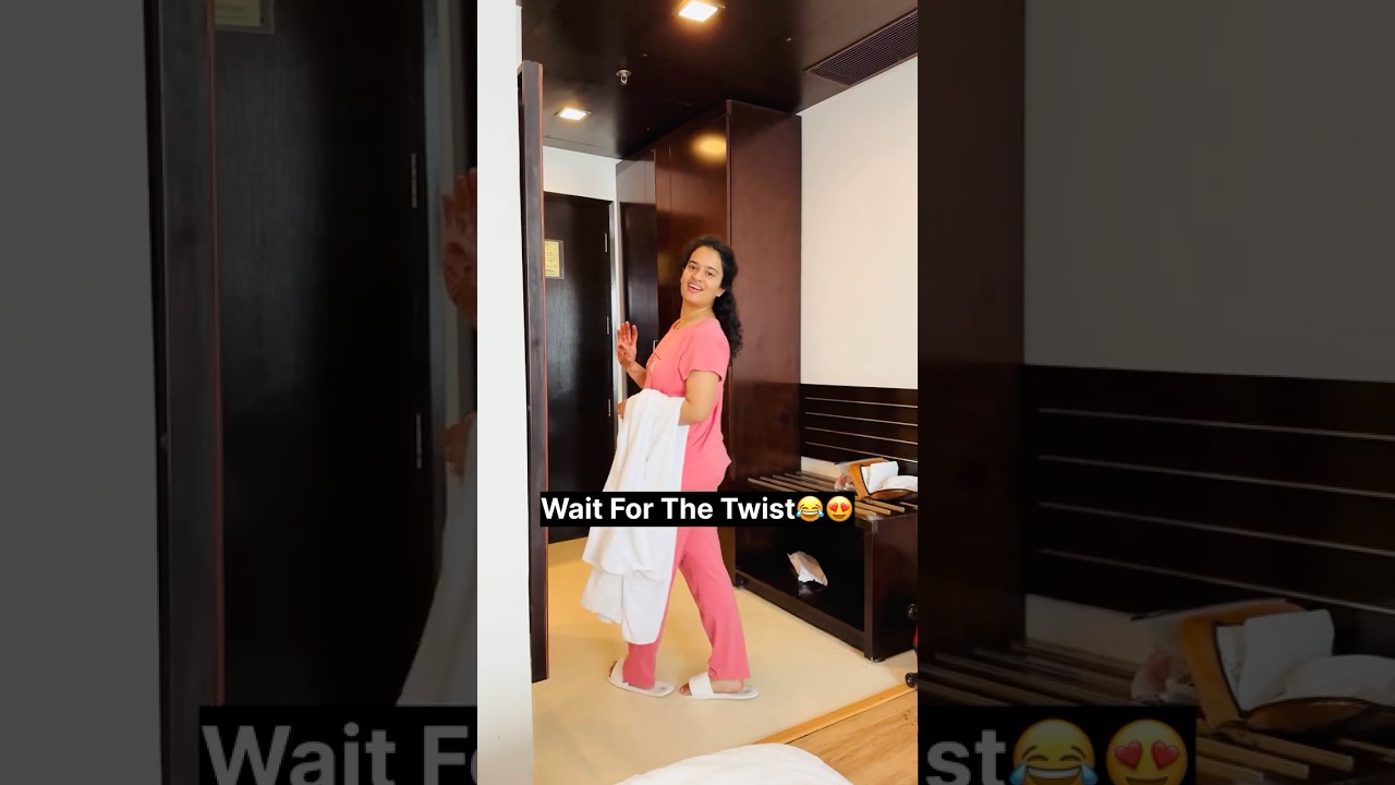 Every Husband&rsquo;s Dream Hotel Room | Wait Till End #comedy #funny #love #relatable #couple #romantic