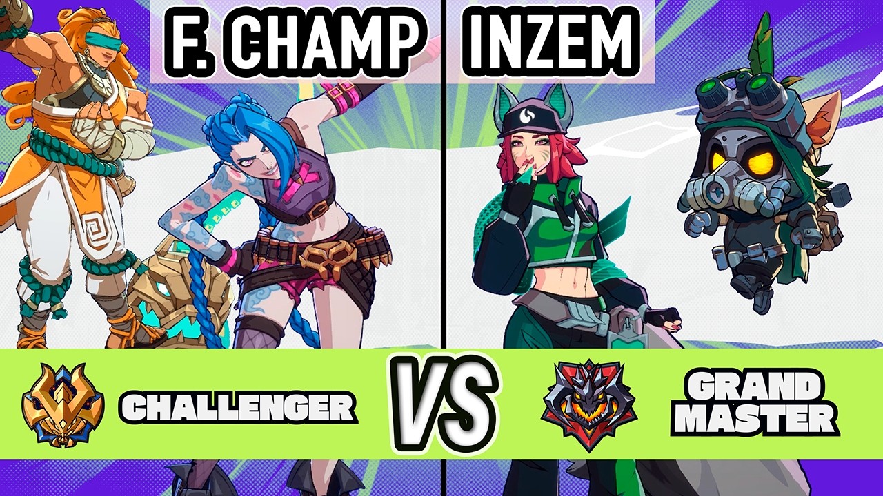 2XKO ▰ Filipino Champ (Jinx / Illaoi) vs Inzem (Ahri / Teemo) ▰ High Level Gameplay