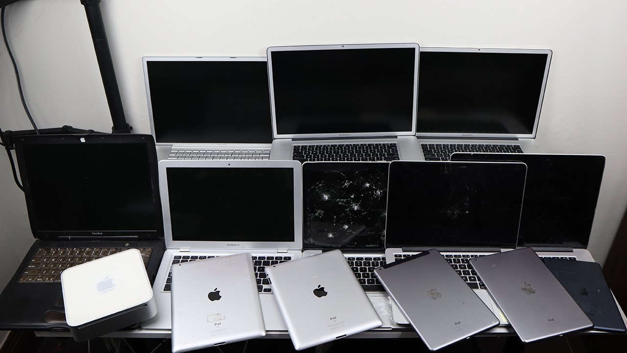 26 кг MacBook + iPad за 370 долларов США — можно ли их отремонтировать?