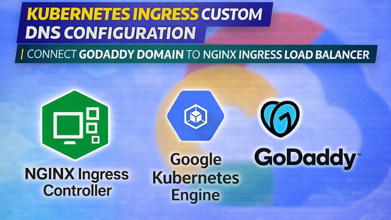 День 23 | Настройка пользовательского DNS для Ingress в Kubernetes | Подключение домена GoDaddy к...