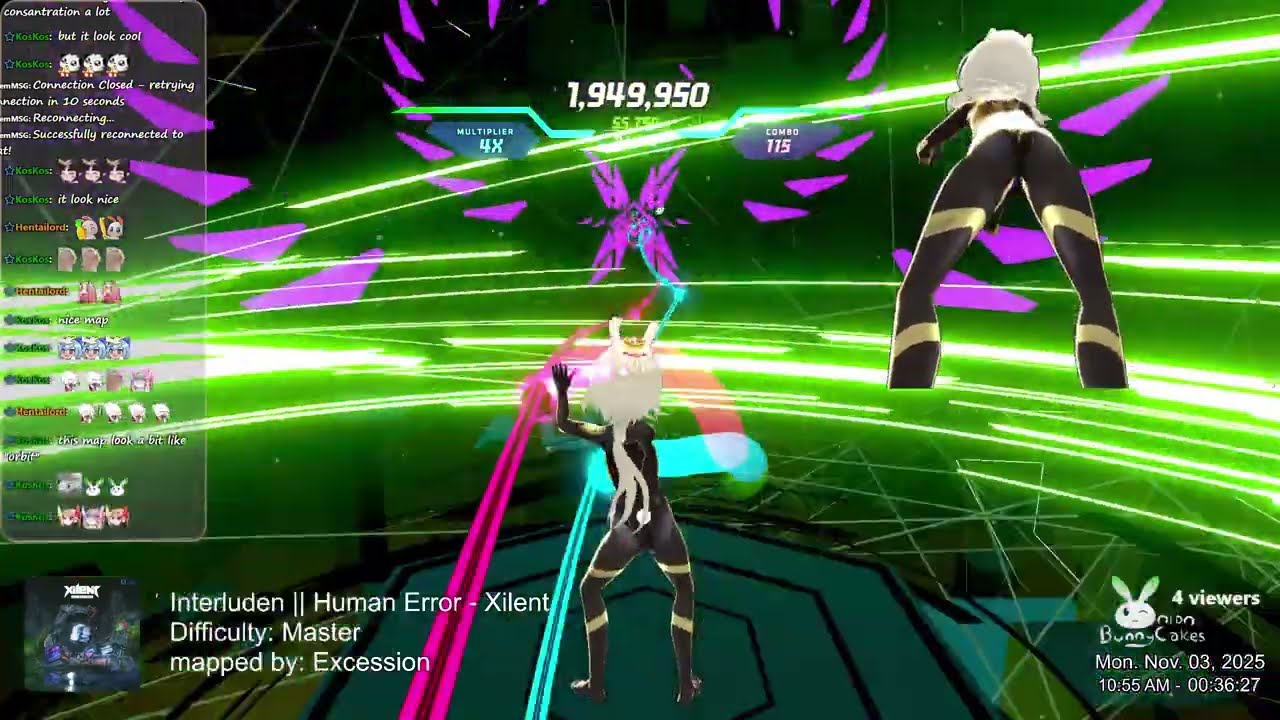 Synth Riders: Interluden + Human Error (xilent)