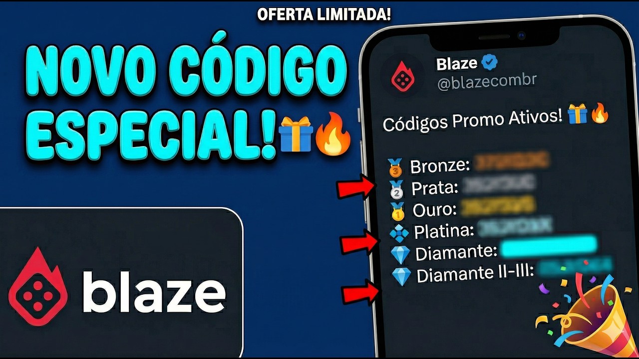 [RESGATE AGORA!] C&Oacute;DIGO PROMOCIONAL BLAZE ABRIL 2026 | CUPOM PROMOCIONAL BLAZE ABRIL 2026
