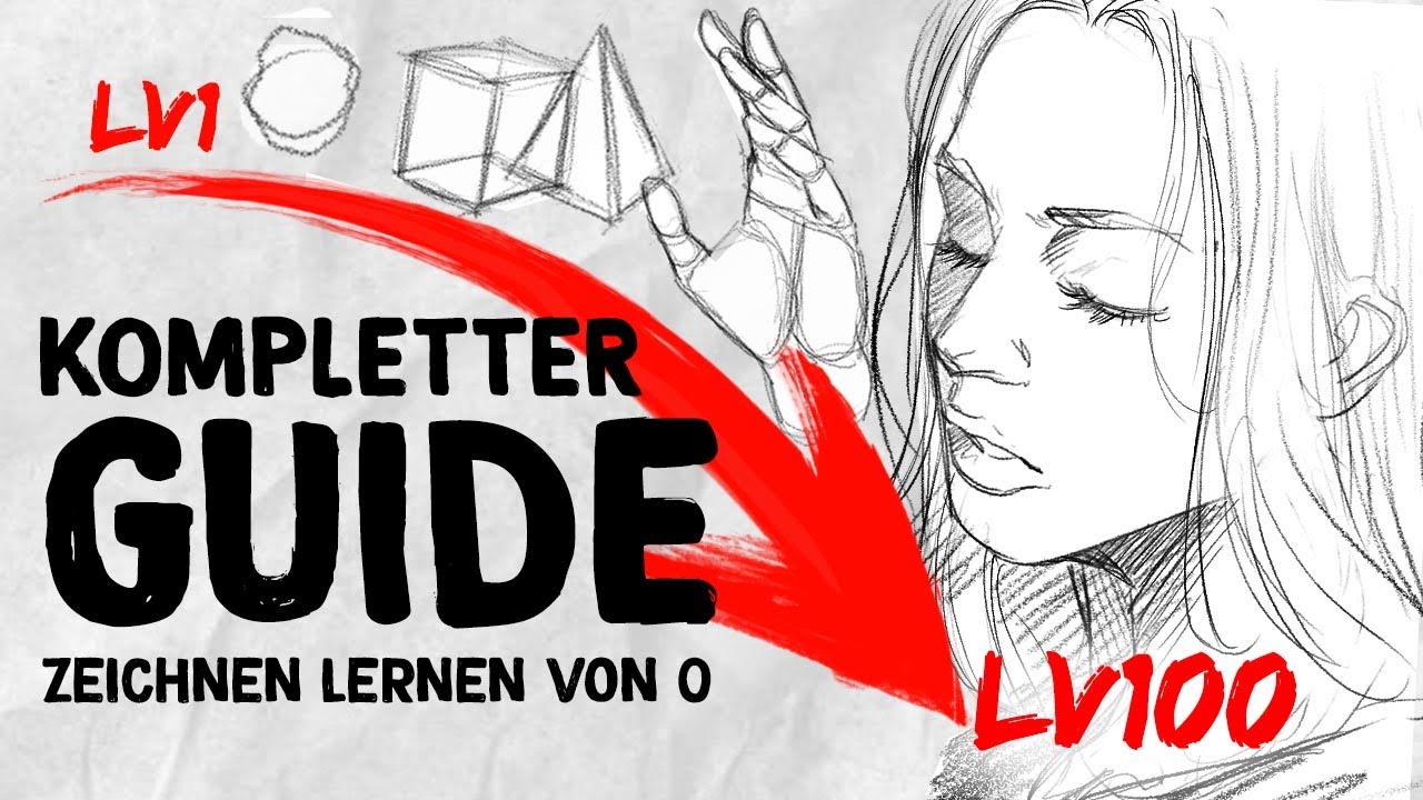 Von 0 bis 100 Zeichnen lernen | Roadmap | DrawinglikeaSir