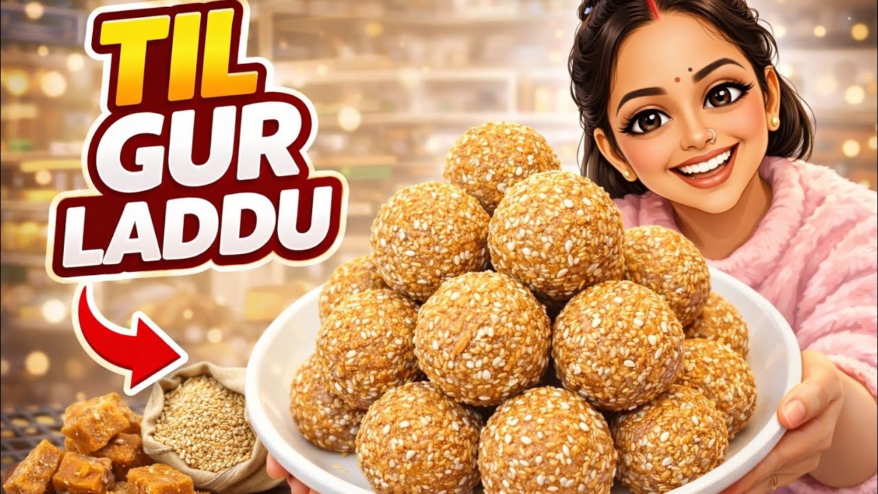 Til Gud Ke Laddu Recipe 
