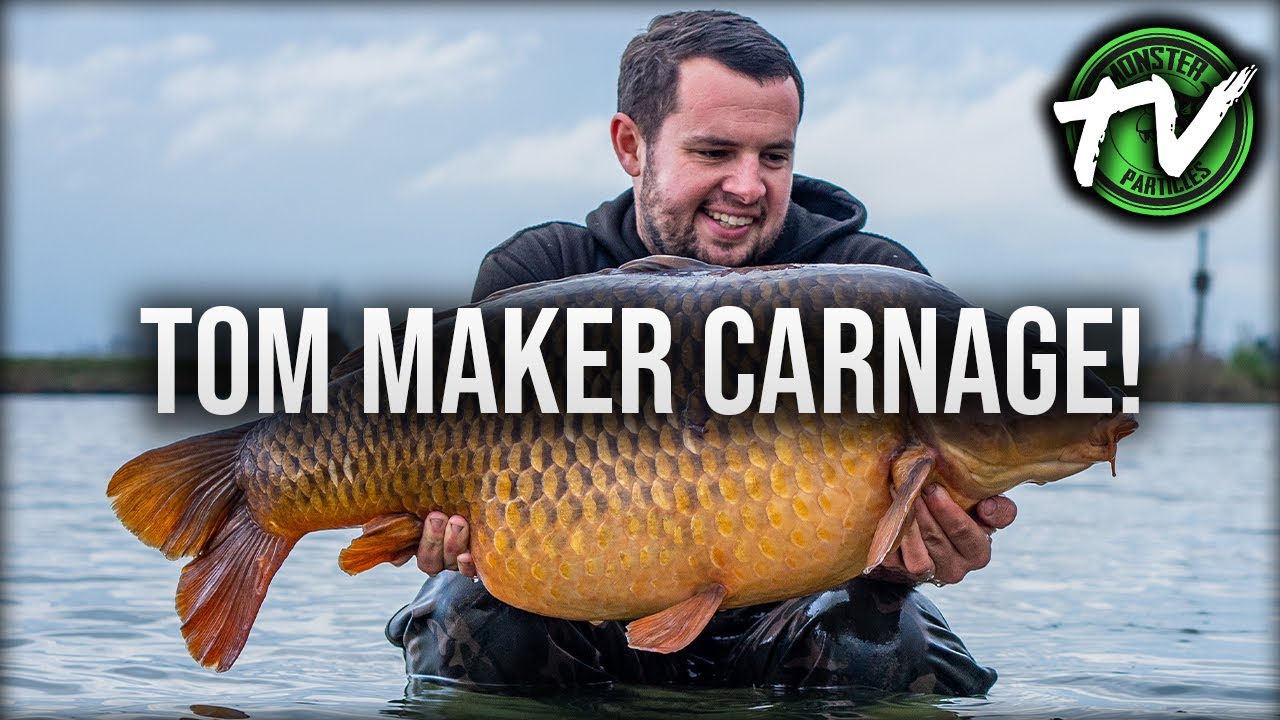 **TOM MAKER AT BERNERS HALL- HUGE CARP!**