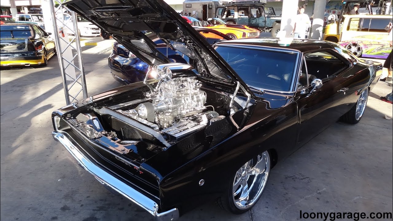 1968 Dodge Charger at the SEMA show