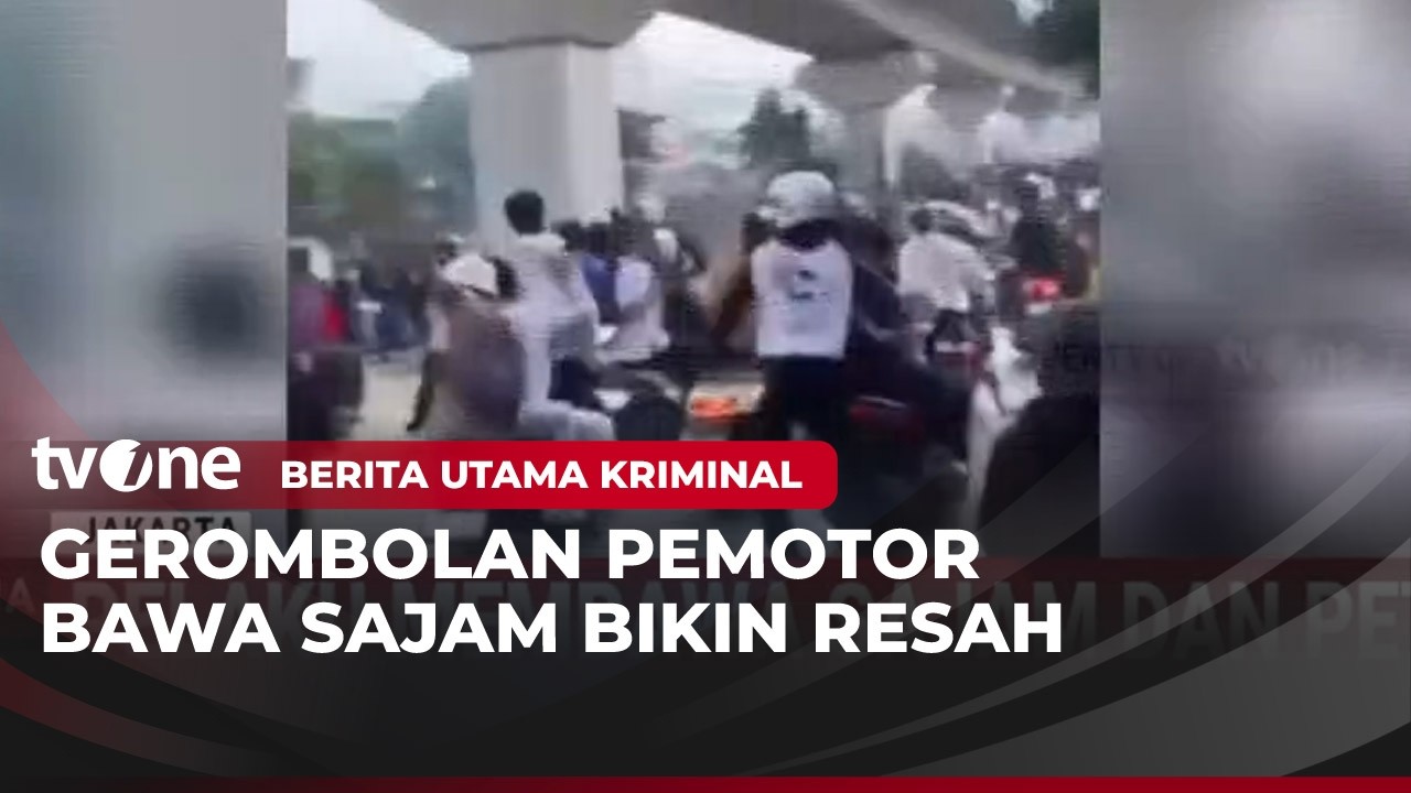 Gerombolan Konvoy Motor Serang Permukiman Warga | Berita Utama Kriminal