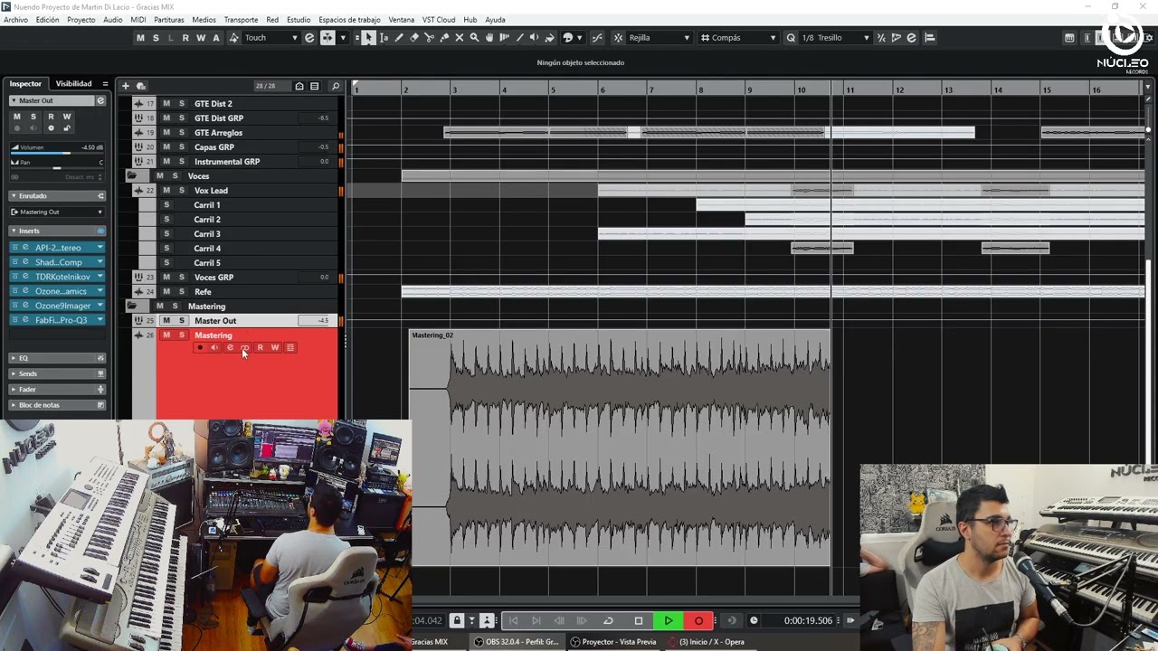 MASTERING EN VIVO - N°568 - JOSE SALTARELLI - NUCLEO RECORDS