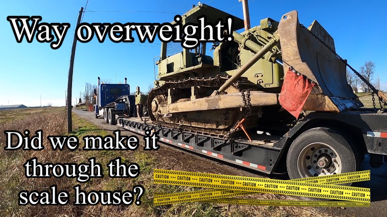 Hauling in some more green iron. Ex military Cat D7F @C_CEQUIPMENT