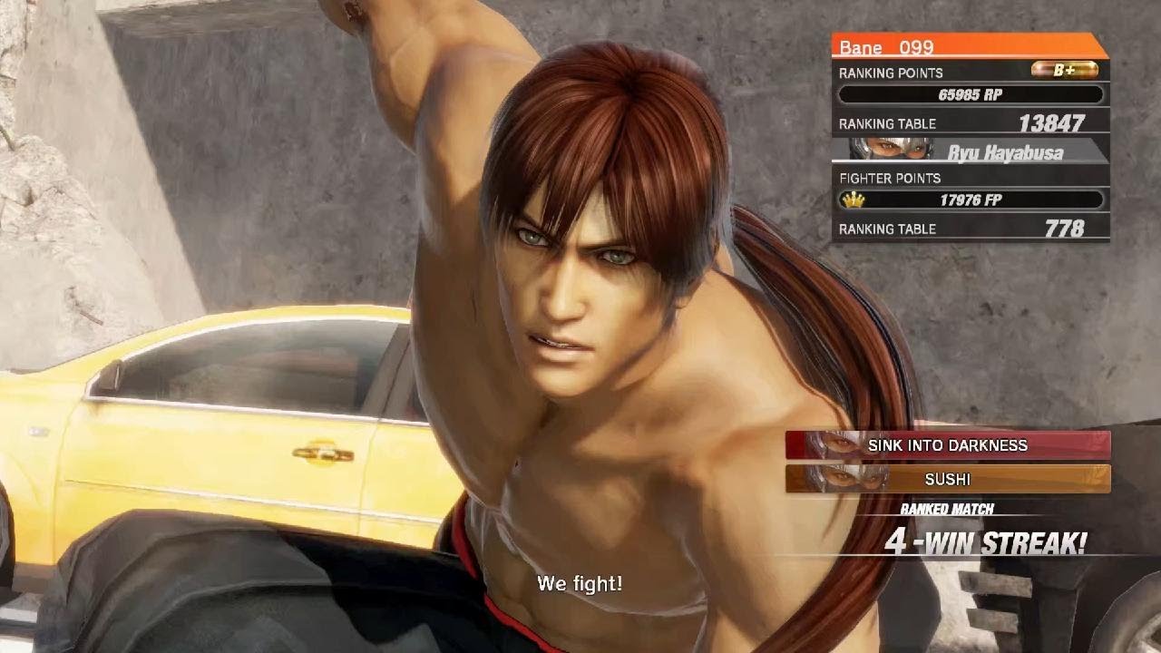 Dead Or Alive 6:Hayabusa 2026 Rust Kicker Matches
