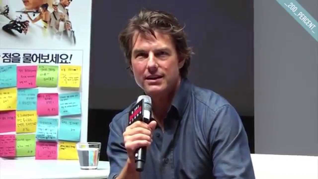 150731 톰크루즈 미션임파서블5 로그네이션 GV Tom Cruise Mission: Impossible – Rogue Nation GV in Seoul, Korea
