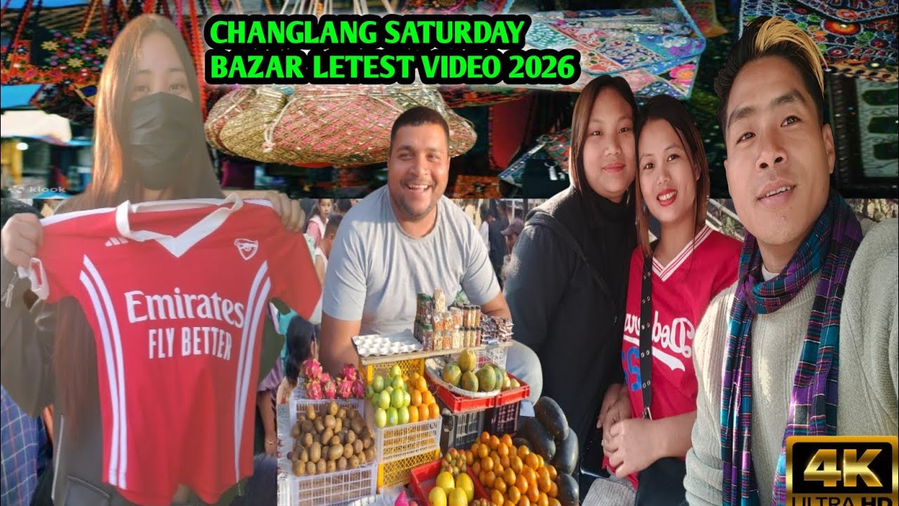 Daily Saturday Bazar || At Changlang District Arunachal Pradesh Northeast India🇮🇳